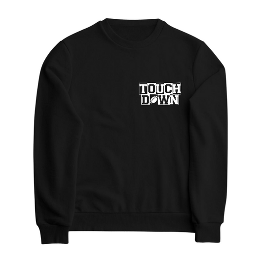 HOODIE NEGRA TOUCH DOWN